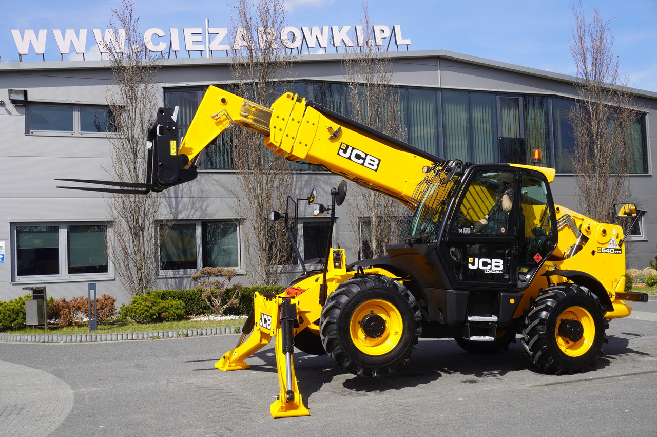 JCB 540-170 Telescopic Loader / 17m / joystick - Teleskopski utovarivač na točkovima: slika 1 JCB 540-170 Telescopic Loader / 17m / joystick - Teleskopski utovarivač na točkovima: slika 1