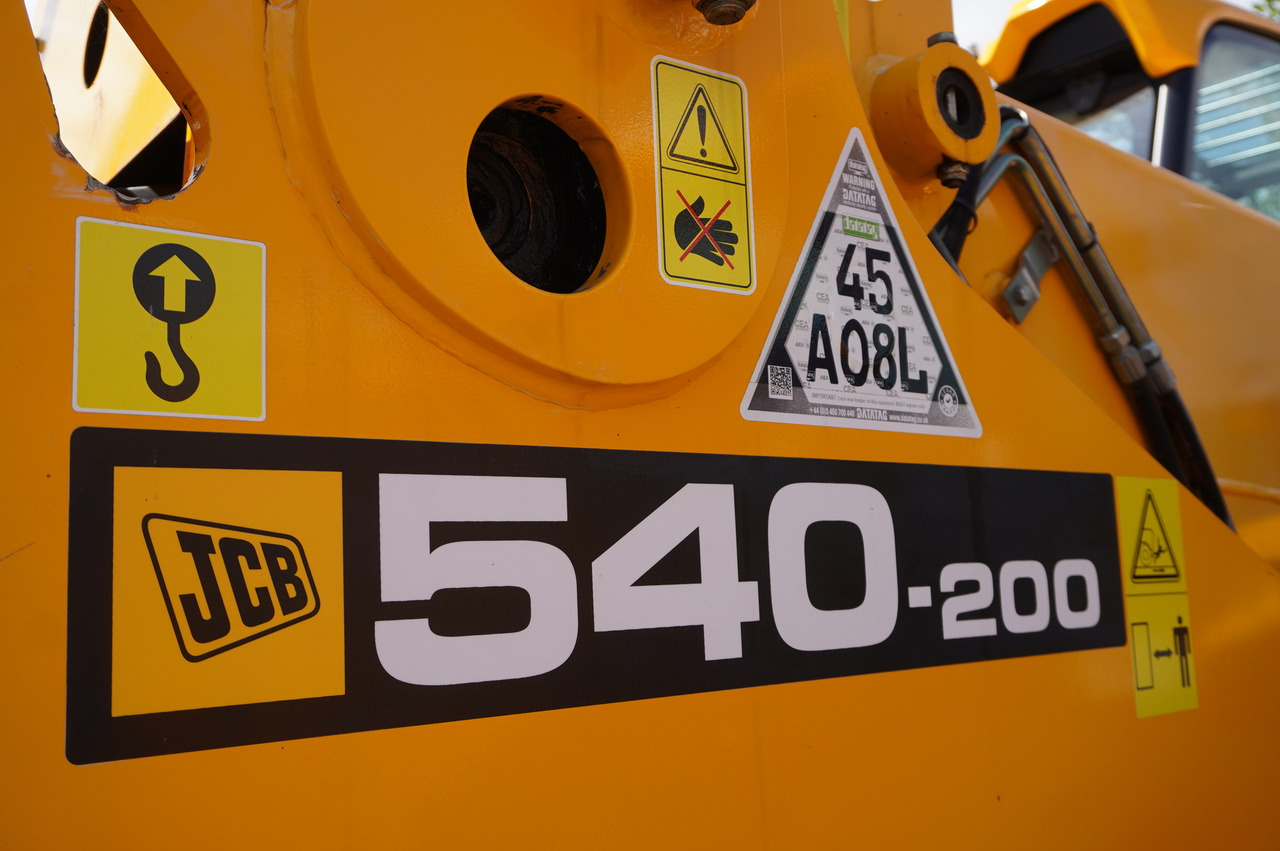 JCB 540-200 Telescopic Loader / 20 m reach / joystick / 2 units - Teleskopski upravljač: slika 5 JCB 540-200 Telescopic Loader / 20 m reach / joystick / 2 units - Teleskopski upravljač: slika 5