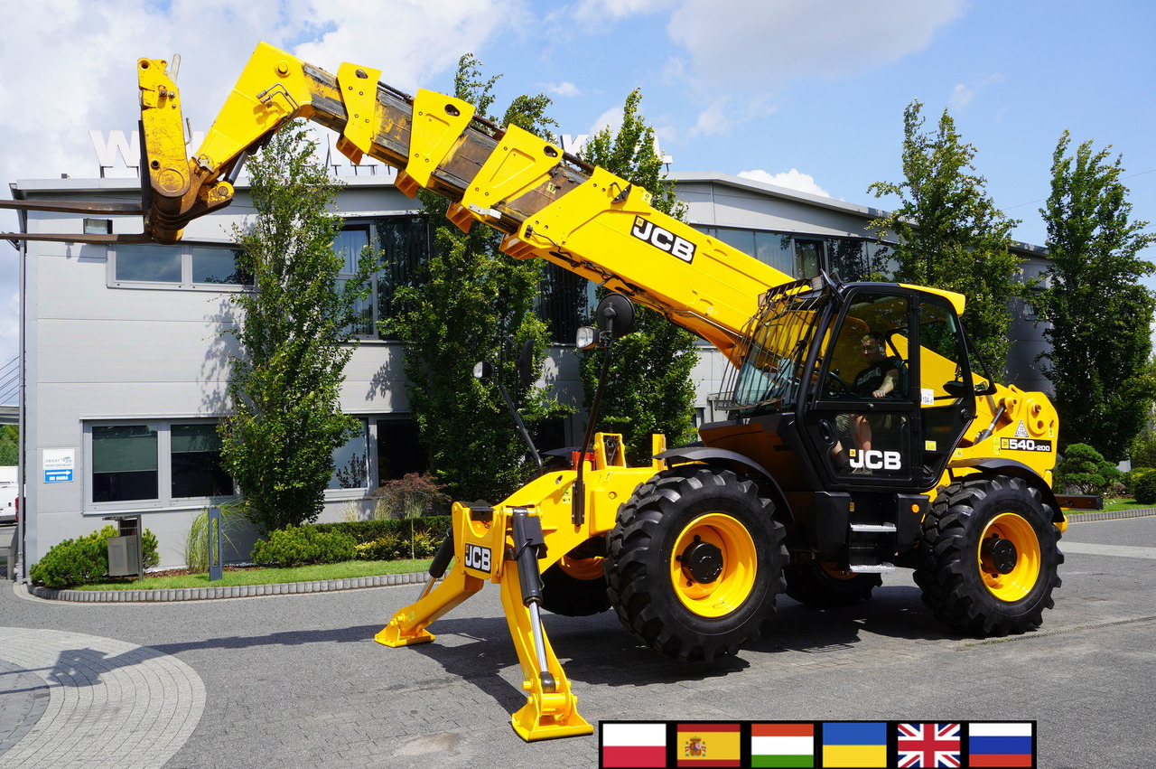 JCB 540-200 Telescopic Loader / 20 m reach / joystick - Teleskopski upravljač: slika 1 JCB 540-200 Telescopic Loader / 20 m reach / joystick - Teleskopski upravljač: slika 1