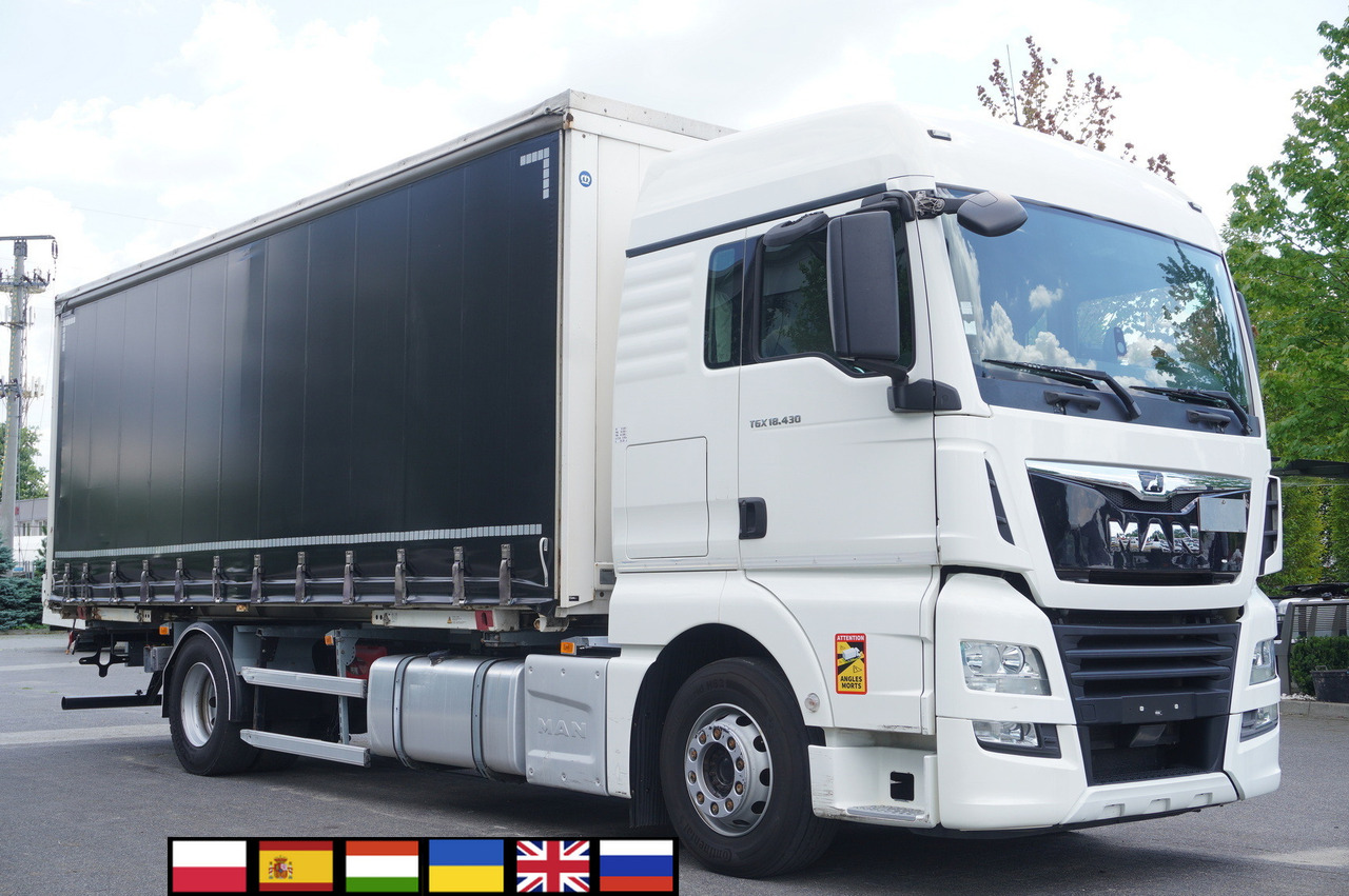 MAN MAN TGX 18.430 / Curtainsider 18 EPAL / sleeping cab / 2021 - Kamion za prevoz kontejnera/ Kamion sa promenjivim sandukom: slika 1 MAN MAN TGX 18.430 / Curtainsider 18 EPAL / sleeping cab / 2021 - Kamion za prevoz kontejnera/ Kamion sa promenjivim sandukom: slika 1