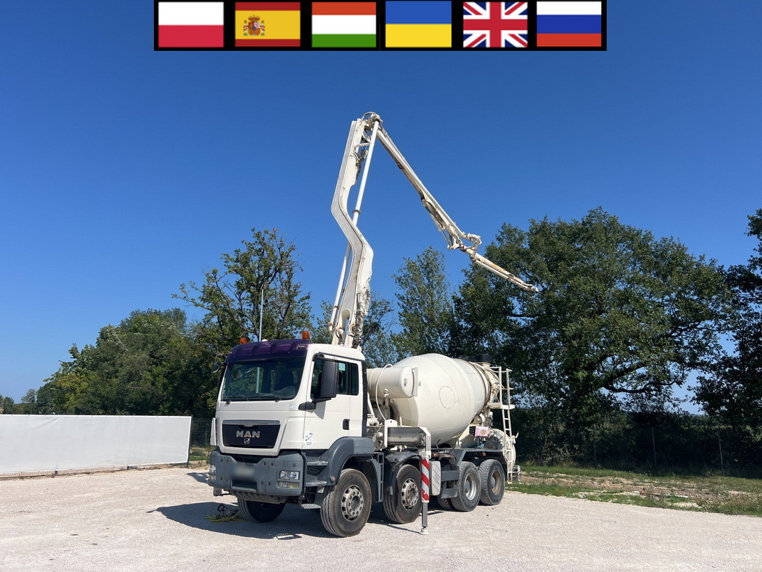 MAN TGS 32.400 8x4 Concrete Mixer Pump truck / 426 MTH !!! / 18 meters - Auto pumpa za beton: slika 1 MAN TGS 32.400 8x4 Concrete Mixer Pump truck / 426 MTH !!! / 18 meters - Auto pumpa za beton: slika 1
