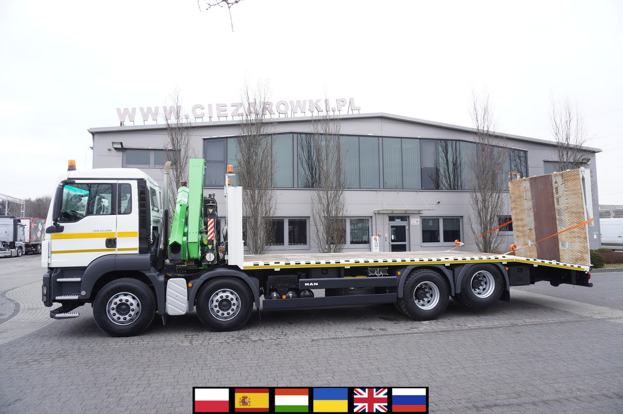 MAN TGS 35.360 E5 8x2 / HDS HIAB XS 166 HIDUO / 6.2 t lifting capacity / 12 m reach - Kamion za prevoz automobila, Kamion sa dizalicom: slika 1 MAN TGS 35.360 E5 8x2 / HDS HIAB XS 166 HIDUO / 6.2 t lifting capacity / 12 m reach - Kamion za prevoz automobila, Kamion sa dizalicom: slika 1