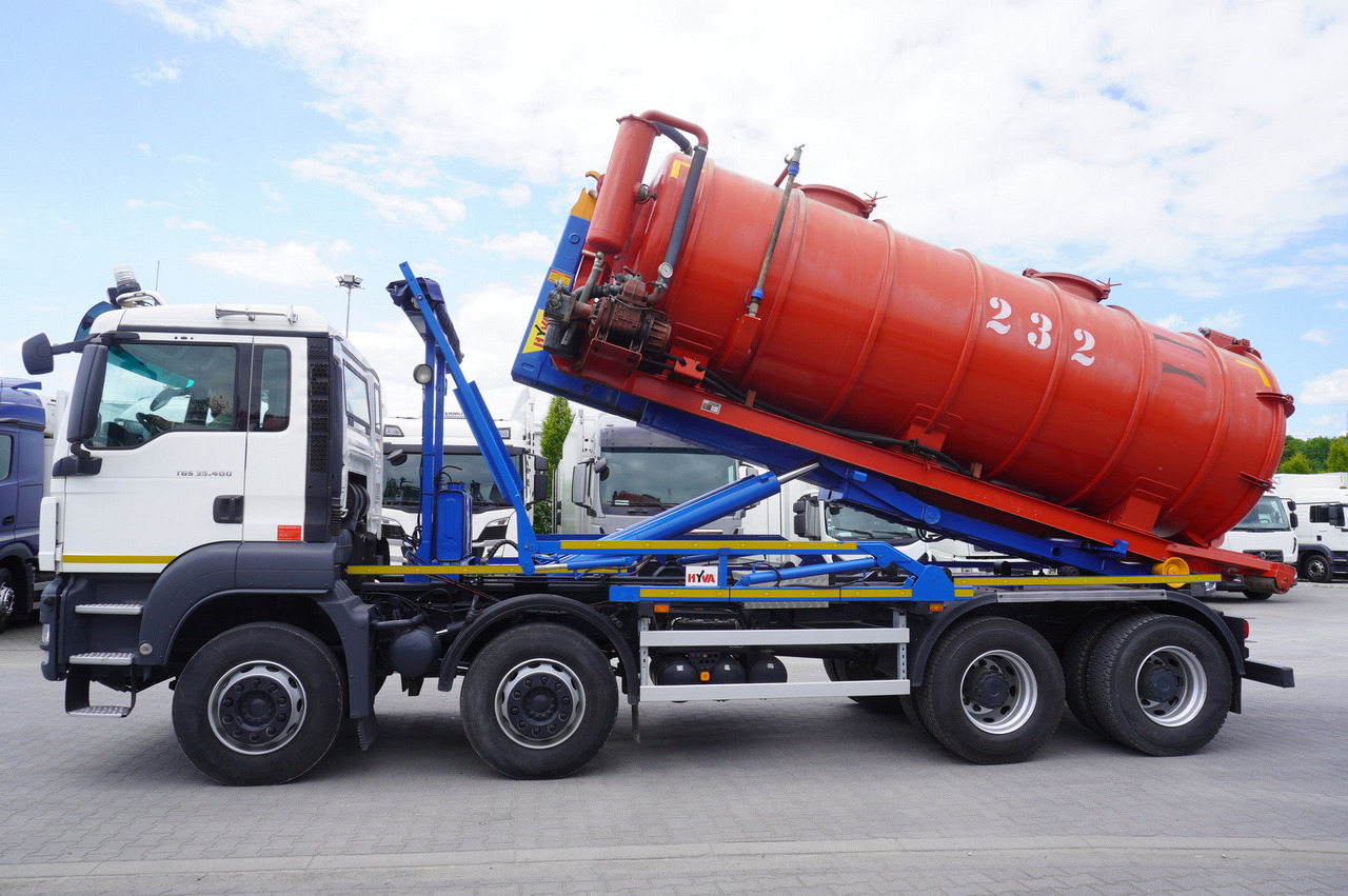 MAN TGS 35.400 8 × 4 E5 / HYVA HOOK LIFT 32.56 SE / Septic barrel 13000 L - Cisterna za osoku: slika 3 MAN TGS 35.400 8 × 4 E5 / HYVA HOOK LIFT 32.56 SE / Septic barrel 13000 L - Cisterna za osoku: slika 3