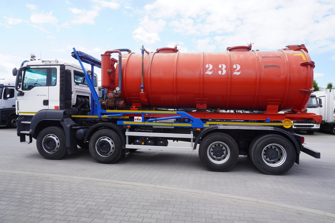 MAN TGS 35.400 8 × 4 E5 / HYVA HOOK LIFT 32.56 SE / Septic barrel 13000 L - Cisterna za osoku: slika 4 MAN TGS 35.400 8 × 4 E5 / HYVA HOOK LIFT 32.56 SE / Septic barrel 13000 L - Cisterna za osoku: slika 4