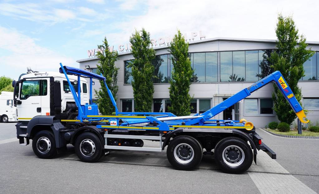 MAN TGS 35.400 8×4 HYVA LIFT 32.56 SE hooklift - Kamion sa hidrauličnom kukom: slika 3 MAN TGS 35.400 8×4 HYVA LIFT 32.56 SE hooklift - Kamion sa hidrauličnom kukom: slika 3