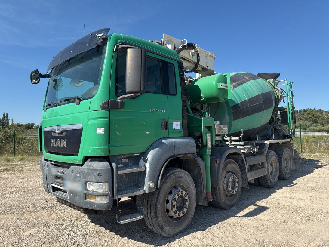 MAN TGS 35.480 8x4 Concrete Mixer Pump truck / Putzmeister M24-3 / 1600 MTH! - Mikser za beton: slika 2 MAN TGS 35.480 8x4 Concrete Mixer Pump truck / Putzmeister M24-3 / 1600 MTH! - Mikser za beton: slika 2