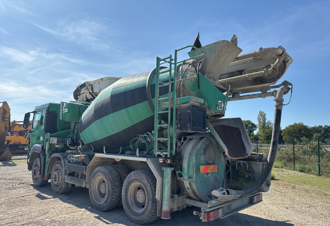 MAN TGS 35.480 8x4 Concrete Mixer Pump truck / Putzmeister M24-3 / 1600 MTH! - Auto pumpa za beton: slika 4 MAN TGS 35.480 8x4 Concrete Mixer Pump truck / Putzmeister M24-3 / 1600 MTH! - Auto pumpa za beton: slika 4