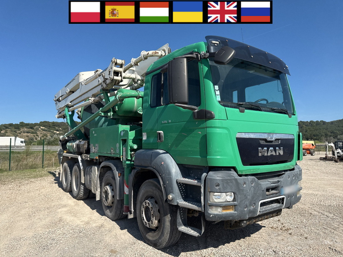 MAN TGS 35.480 8x4 Concrete Mixer Pump truck / Putzmeister M24-3 / 1600 MTH! - Mikser za beton: slika 1 MAN TGS 35.480 8x4 Concrete Mixer Pump truck / Putzmeister M24-3 / 1600 MTH! - Mikser za beton: slika 1