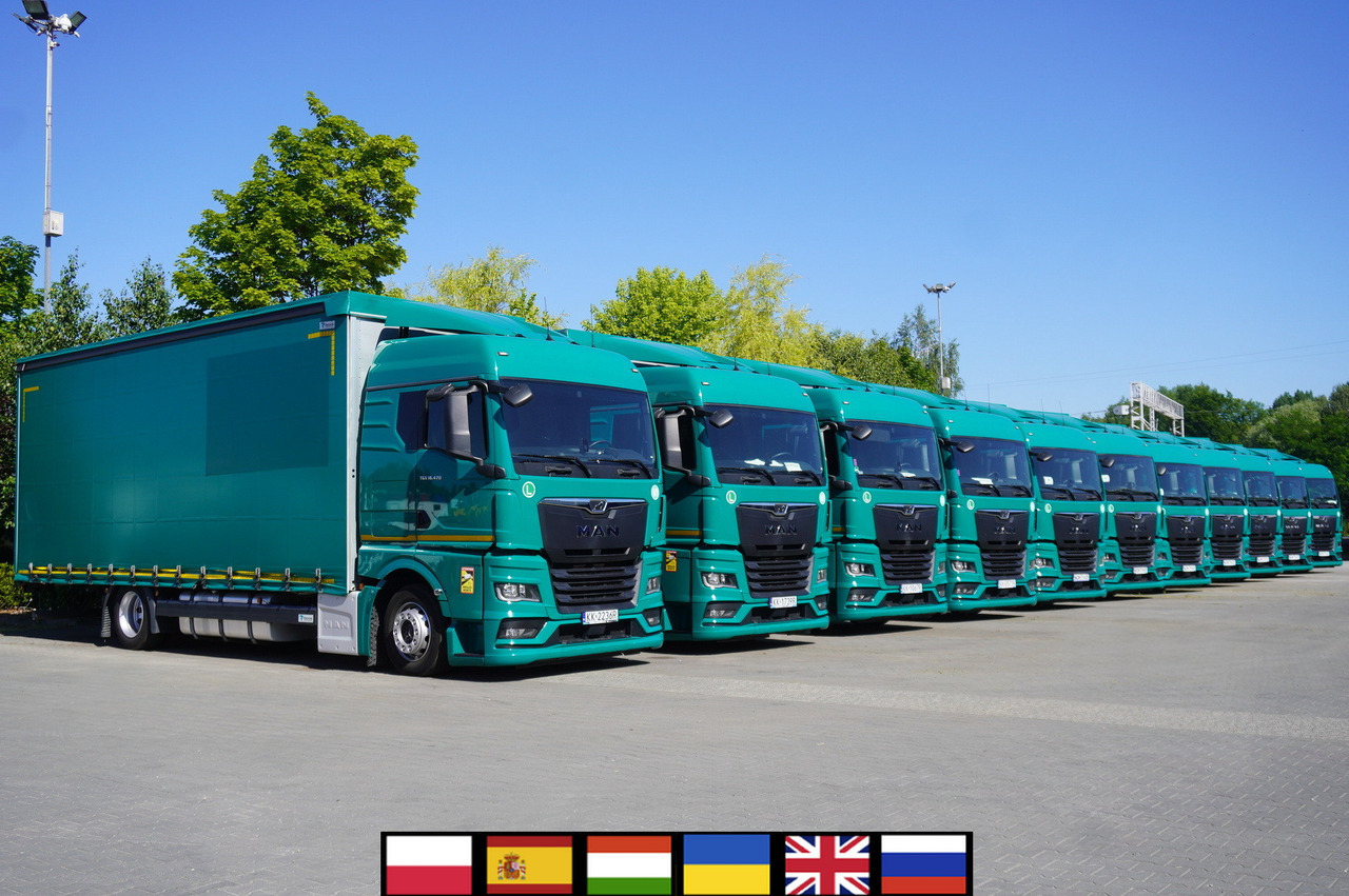 MAN TGX 18.470 / 2022 / Curtainsider 19 EPAL / Retarder / 15 units - Kamion sa ceradom: slika 1 MAN TGX 18.470 / 2022 / Curtainsider 19 EPAL / Retarder / 15 units - Kamion sa ceradom: slika 1