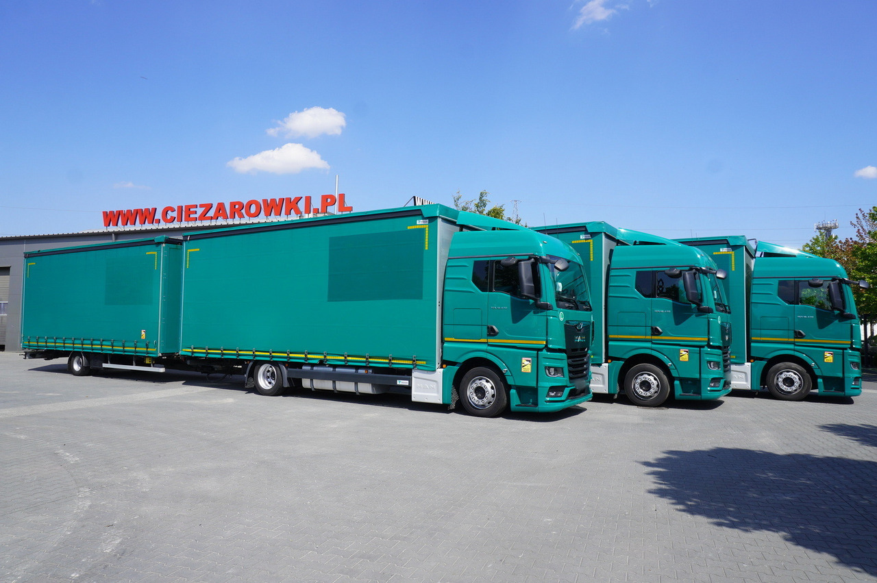 MAN TGX 18.470 / Trailer 19 EPAL / Curtainsider 19 EPAL / 2022 / Retarder / 15 units - Kamion sa ceradom: slika 2 MAN TGX 18.470 / Trailer 19 EPAL / Curtainsider 19 EPAL / 2022 / Retarder / 15 units - Kamion sa ceradom: slika 2