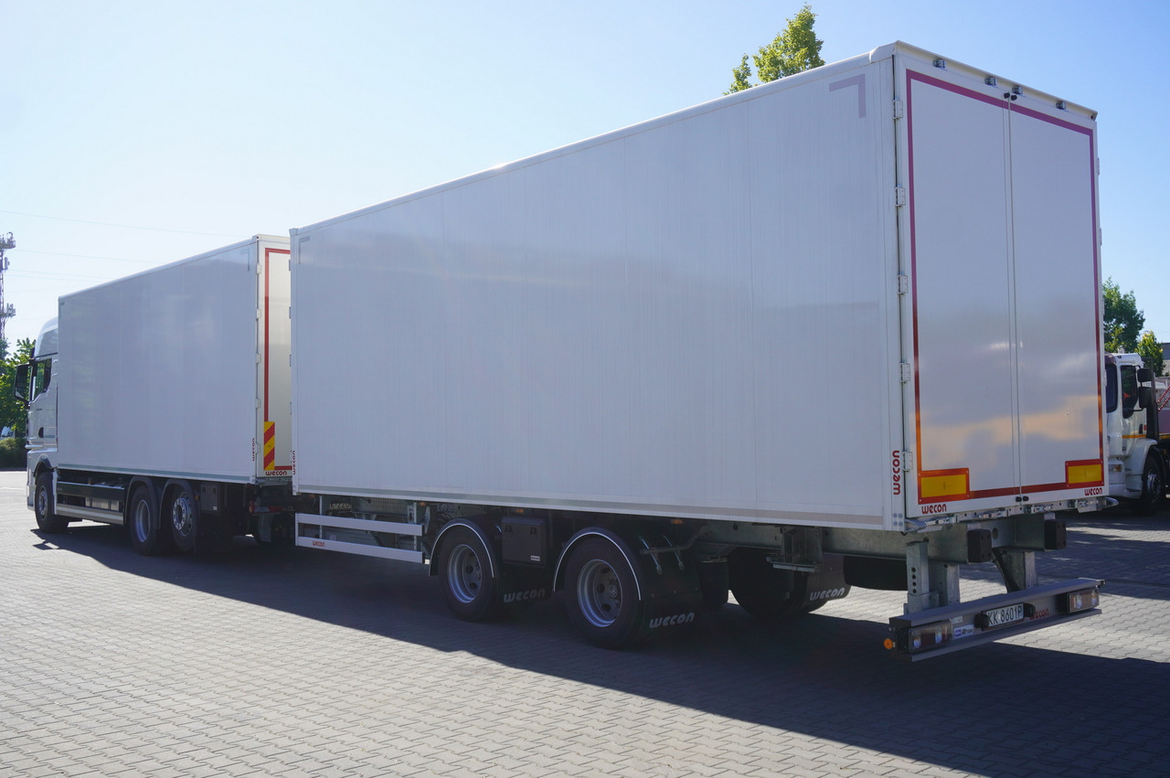 MAN TGX 26.480 6×2-2 LL CH NEW / 19 EPAL box / New Wecon walkthrough box trailer 19 EPAL / 2025.06 !!! - Kamion sa zatvorenim sandukom: slika 3 MAN TGX 26.480 6×2-2 LL CH NEW / 19 EPAL box / New Wecon walkthrough box trailer 19 EPAL / 2025.06 !!! - Kamion sa zatvorenim sandukom: slika 3
