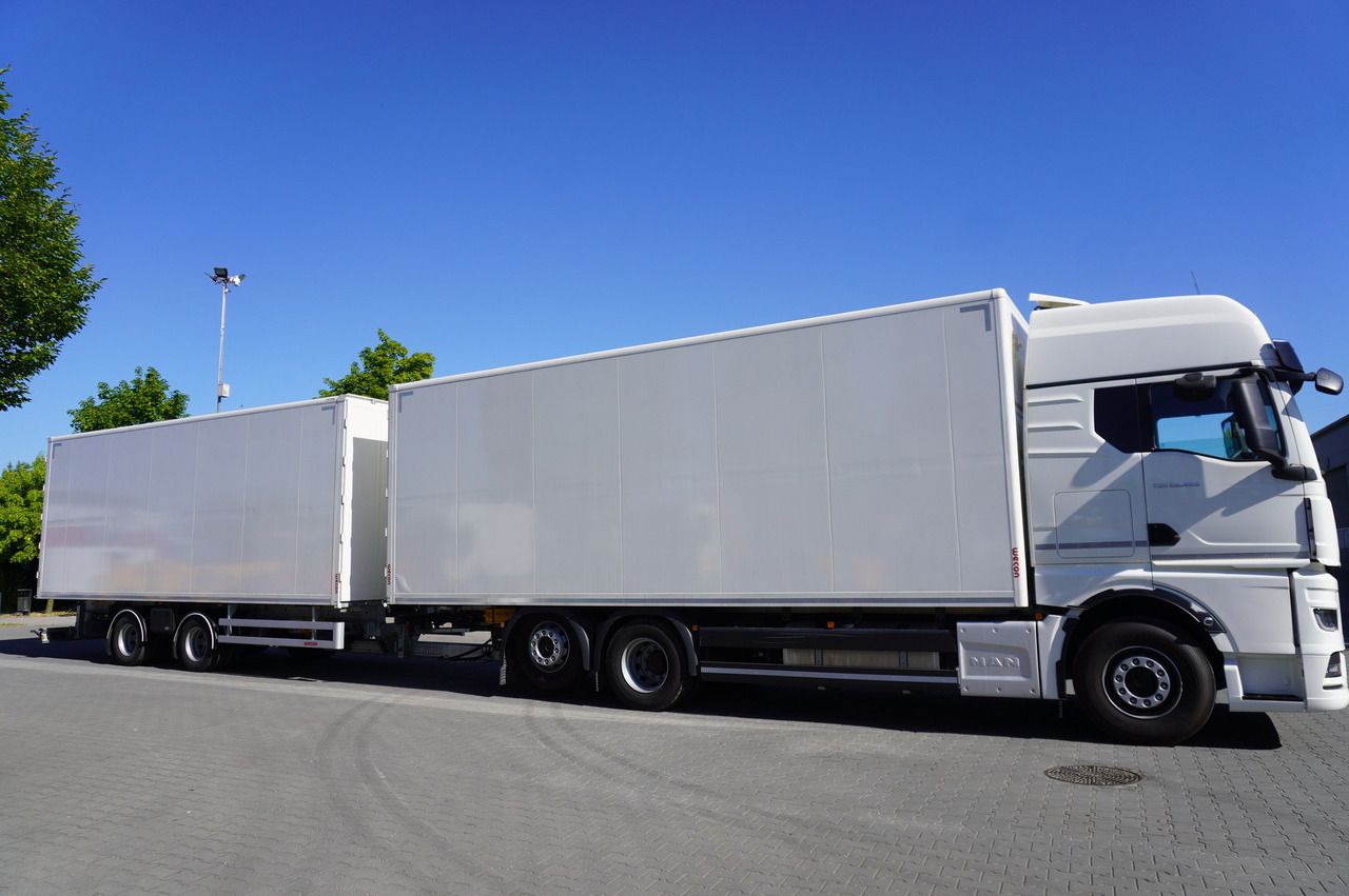 MAN TGX 26.480 6×2-2 LL CH NEW / 19 EPAL box / New Wecon walkthrough box trailer 19 EPAL / 2025.06 !!! - Kamion sa zatvorenim sandukom: slika 2 MAN TGX 26.480 6×2-2 LL CH NEW / 19 EPAL box / New Wecon walkthrough box trailer 19 EPAL / 2025.06 !!! - Kamion sa zatvorenim sandukom: slika 2