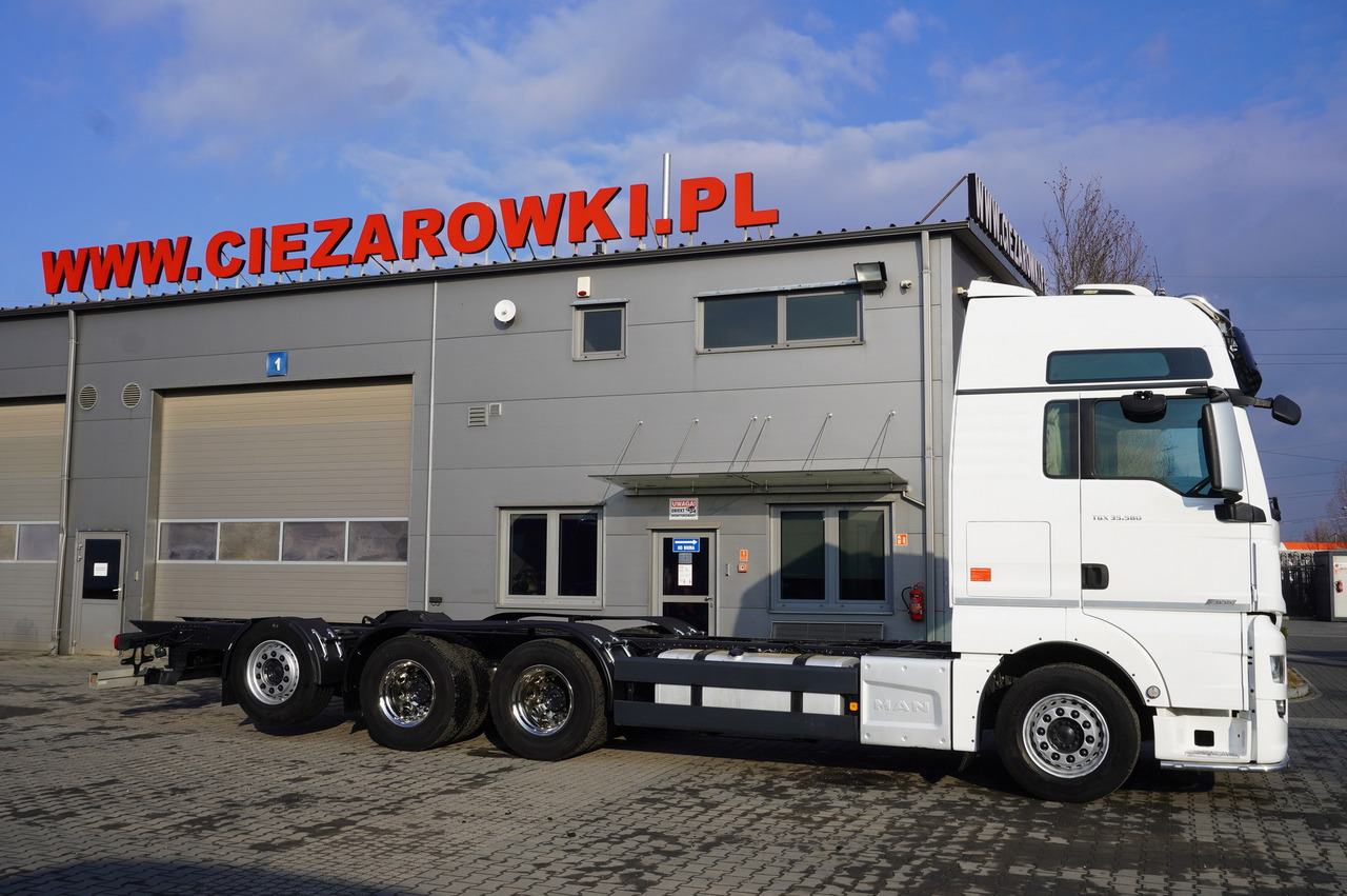 MAN TGX 35.580 E6 8x4/4 - 8.8m chassis frame - Kamion sa golom šasijom i zatvorenom kabinom: slika 4 MAN TGX 35.580 E6 8x4/4 - 8.8m chassis frame - Kamion sa golom šasijom i zatvorenom kabinom: slika 4