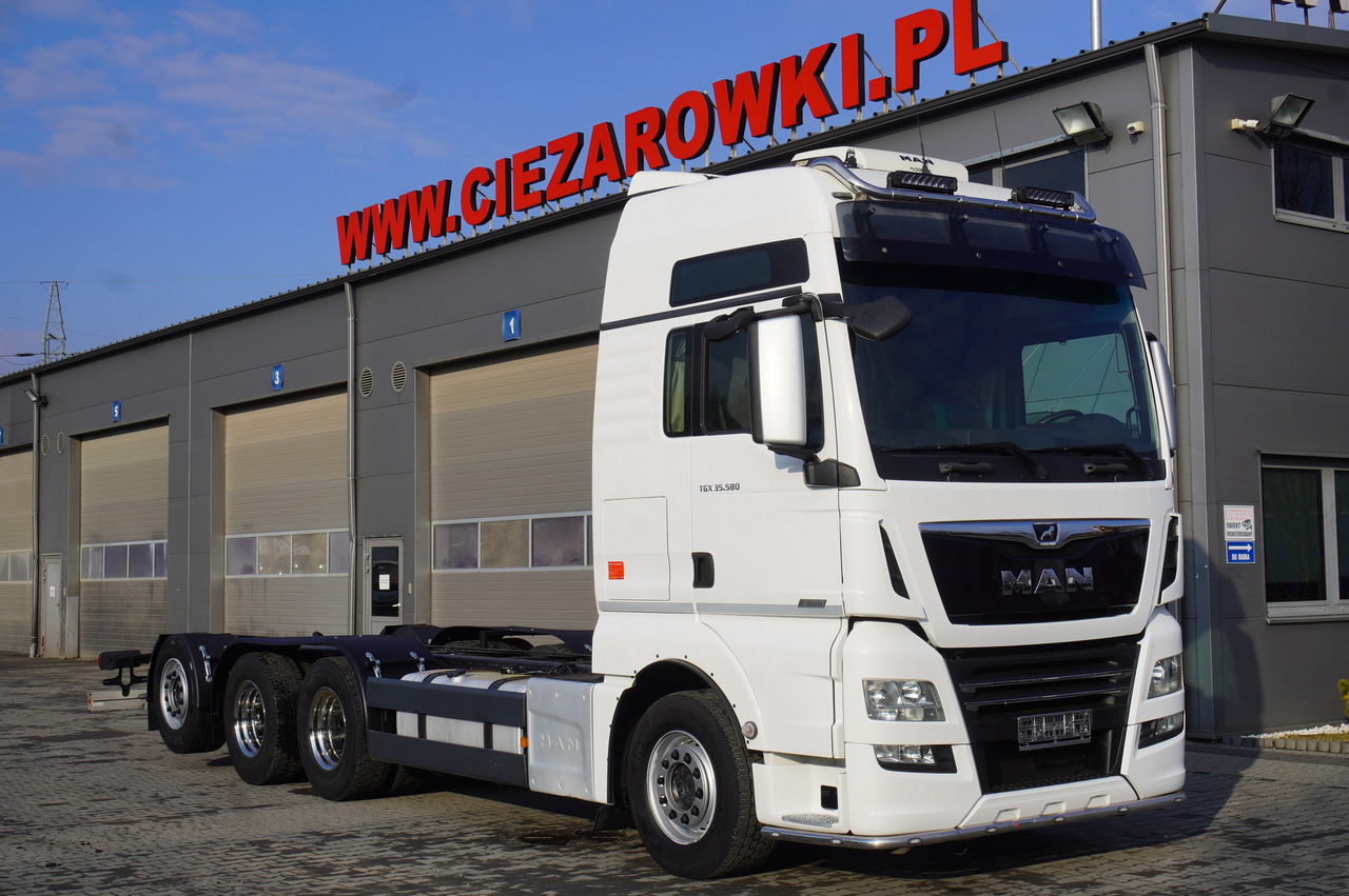 MAN TGX 35.580 E6 8x4/4 - 8.8m chassis frame - Kamion sa dizalicom: slika 1 MAN TGX 35.580 E6 8x4/4 - 8.8m chassis frame - Kamion sa dizalicom: slika 1