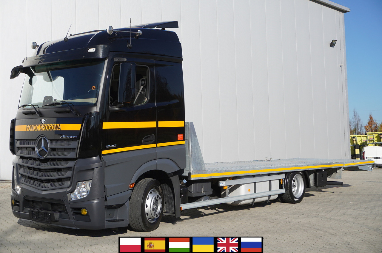 MERCEDES-BENZ Actros 1840 E6 4×2 / NEW Tow Truck platform 9.25 m / Lounge cabin - Kamion za prevoz automobila: slika 1 MERCEDES-BENZ Actros 1840 E6 4×2 / NEW Tow Truck platform 9.25 m / Lounge cabin - Kamion za prevoz automobila: slika 1