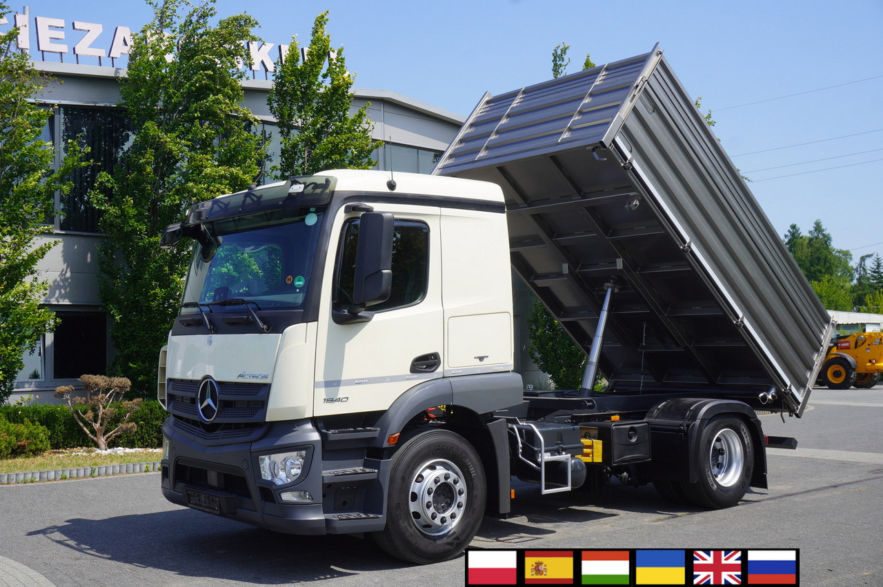 MERCEDES-BENZ Actros 1840 / New 3-side tipper 10 EPAL / Diff. lock / Load cap 10 t - Istovarivač: slika 1 MERCEDES-BENZ Actros 1840 / New 3-side tipper 10 EPAL / Diff. lock / Load cap 10 t - Istovarivač: slika 1