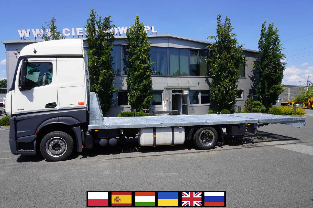 MERCEDES-BENZ Actros 1845 4×2 E6 / NEW tow truck platform 8.3 m / Sleeper cab - Kamion za prevoz automobila: slika 1 MERCEDES-BENZ Actros 1845 4×2 E6 / NEW tow truck platform 8.3 m / Sleeper cab - Kamion za prevoz automobila: slika 1