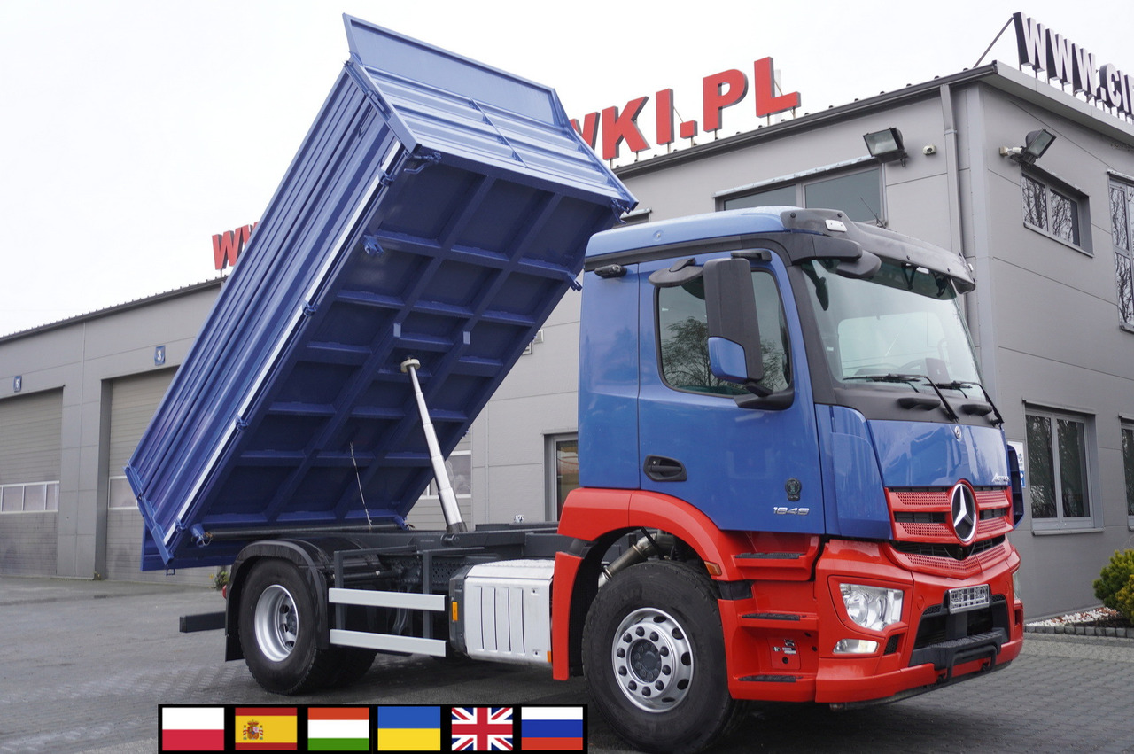 MERCEDES-BENZ Actros 1846 4×2 / NEW 3-sided tipper / 10 t load cap / Diff. lock - Istovarivač: slika 1 MERCEDES-BENZ Actros 1846 4×2 / NEW 3-sided tipper / 10 t load cap / Diff. lock - Istovarivač: slika 1