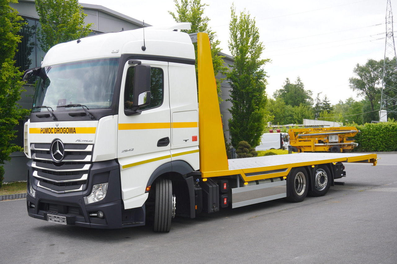 MERCEDES-BENZ Actros 2542 / New tow truck 9.2m / Steered 3rd axle - Kamion za prevoz automobila: slika 1 MERCEDES-BENZ Actros 2542 / New tow truck 9.2m / Steered 3rd axle - Kamion za prevoz automobila: slika 1