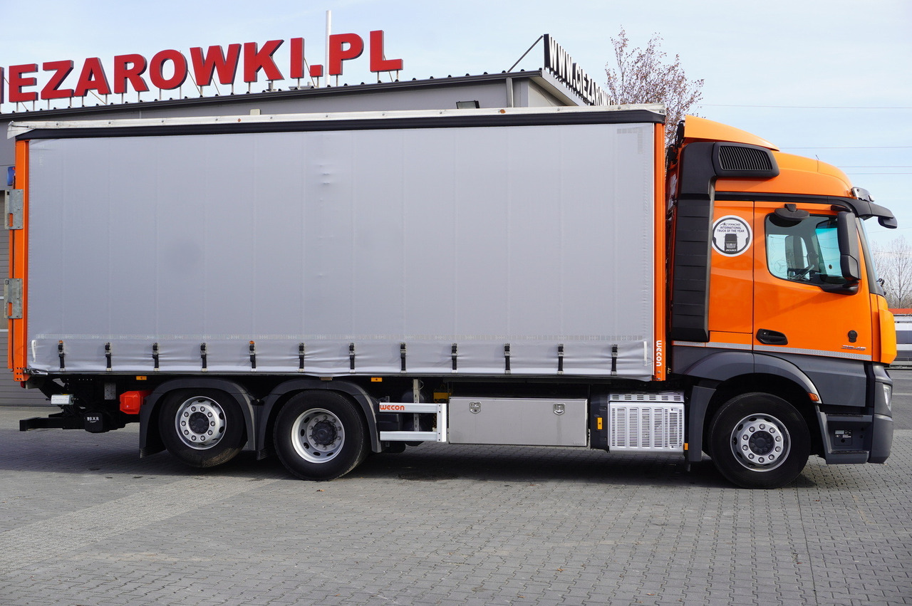 MERCEDES-BENZ Actros 2545 6×2 MP5 / FULL ADR / Curtainsider 17 EPAL - Kamion sa ceradom: slika 3 MERCEDES-BENZ Actros 2545 6×2 MP5 / FULL ADR / Curtainsider 17 EPAL - Kamion sa ceradom: slika 3