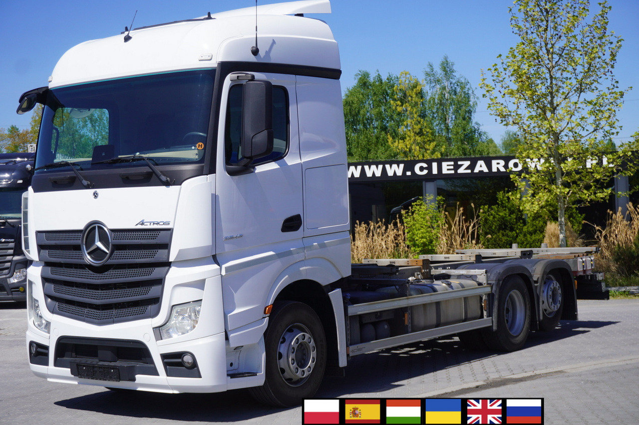 MERCEDES-BENZ Actros 2545 6×2 MP5 / Full ADR / BDF - Kamion za prevoz kontejnera/ Kamion sa promenjivim sandukom: slika 1 MERCEDES-BENZ Actros 2545 6×2 MP5 / Full ADR / BDF - Kamion za prevoz kontejnera/ Kamion sa promenjivim sandukom: slika 1