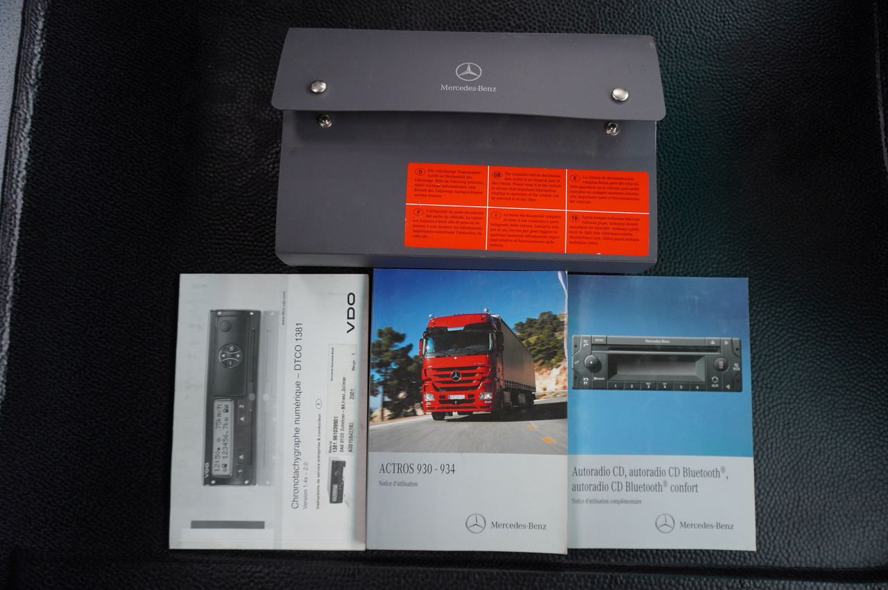 Istovarivač, Kamion sa dizalicom MERCEDES-BENZ Actros 2641 6×4 E5 / Crane / Dumper / 110000 km!: slika 30