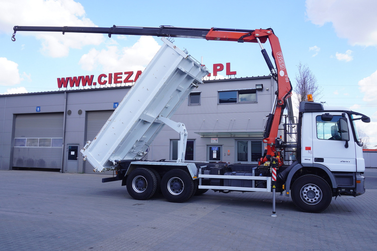 MERCEDES-BENZ Actros 2641 6×4 E5 / Crane / Dumper / 110000 km! - Kamion sa tovarnim sandukom, Kamion sa dizalicom: slika 3 MERCEDES-BENZ Actros 2641 6×4 E5 / Crane / Dumper / 110000 km! - Kamion sa tovarnim sandukom, Kamion sa dizalicom: slika 3