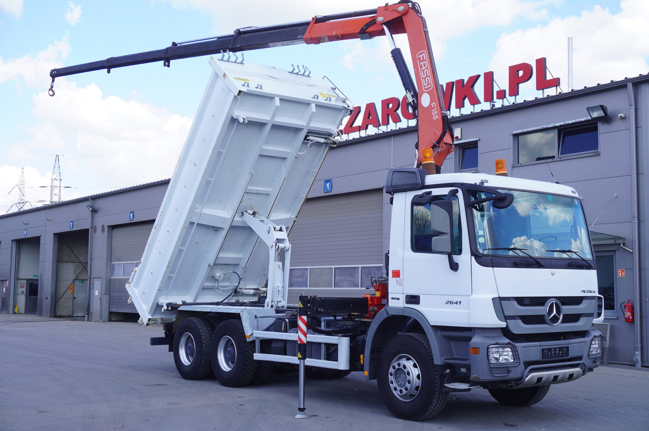 MERCEDES-BENZ Actros 2641 6×4 E5 / Crane / Dumper / 110000 km! - Pokretni kran: slika 1 MERCEDES-BENZ Actros 2641 6×4 E5 / Crane / Dumper / 110000 km! - Pokretni kran: slika 1