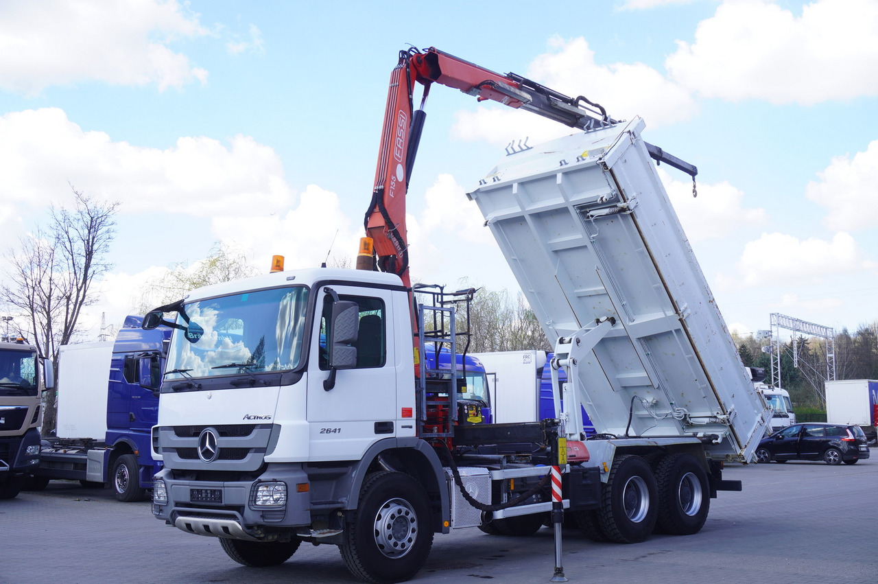 MERCEDES-BENZ Actros 2641 6×4 E5 / Crane / Dumper / 110000 km! - Pokretni kran: slika 2 MERCEDES-BENZ Actros 2641 6×4 E5 / Crane / Dumper / 110000 km! - Pokretni kran: slika 2