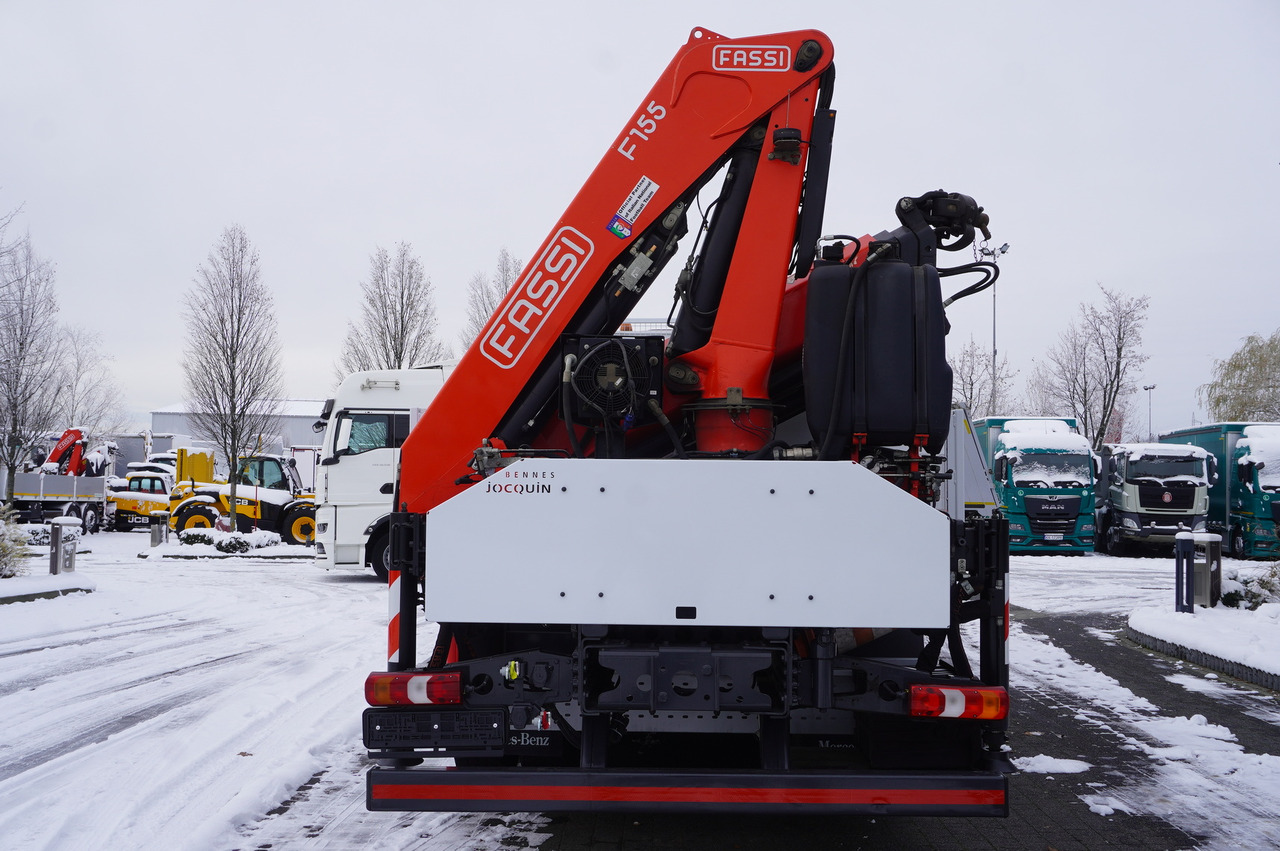 MERCEDES-BENZ Arocs 2633 flatbed truck / Crane FASSI F155A.0.23 / REMOTE CONTROL / 230,000 km - Kamion sa tovarnim sandukom, Kamion sa dizalicom: slika 4 MERCEDES-BENZ Arocs 2633 flatbed truck / Crane FASSI F155A.0.23 / REMOTE CONTROL / 230,000 km - Kamion sa tovarnim sandukom, Kamion sa dizalicom: slika 4