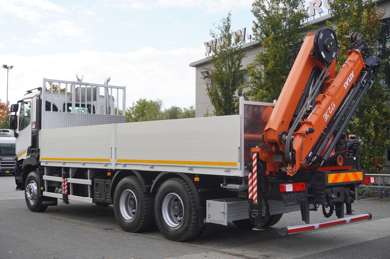 RENAULT C380 Comfort 6x4 / Atlas 172.3E crane / Range 12.3 m / capacity 6.1 t / Flatbed 17 EPAL - Kamion sa dizalicom: slika 5 RENAULT C380 Comfort 6x4 / Atlas 172.3E crane / Range 12.3 m / capacity 6.1 t / Flatbed 17 EPAL - Kamion sa dizalicom: slika 5