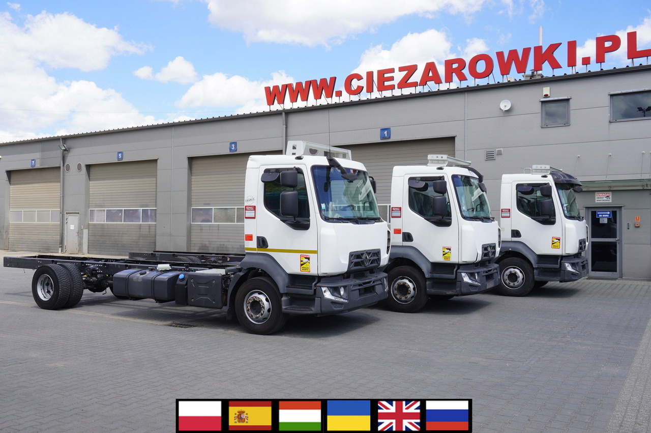 RENAULT D16 / Chassis 7.5 m / Differential lock / 170 tho. km / 3 units - Kamion za prevoz kontejnera/ Kamion sa promenjivim sandukom: slika 1 RENAULT D16 / Chassis 7.5 m / Differential lock / 170 tho. km / 3 units - Kamion za prevoz kontejnera/ Kamion sa promenjivim sandukom: slika 1