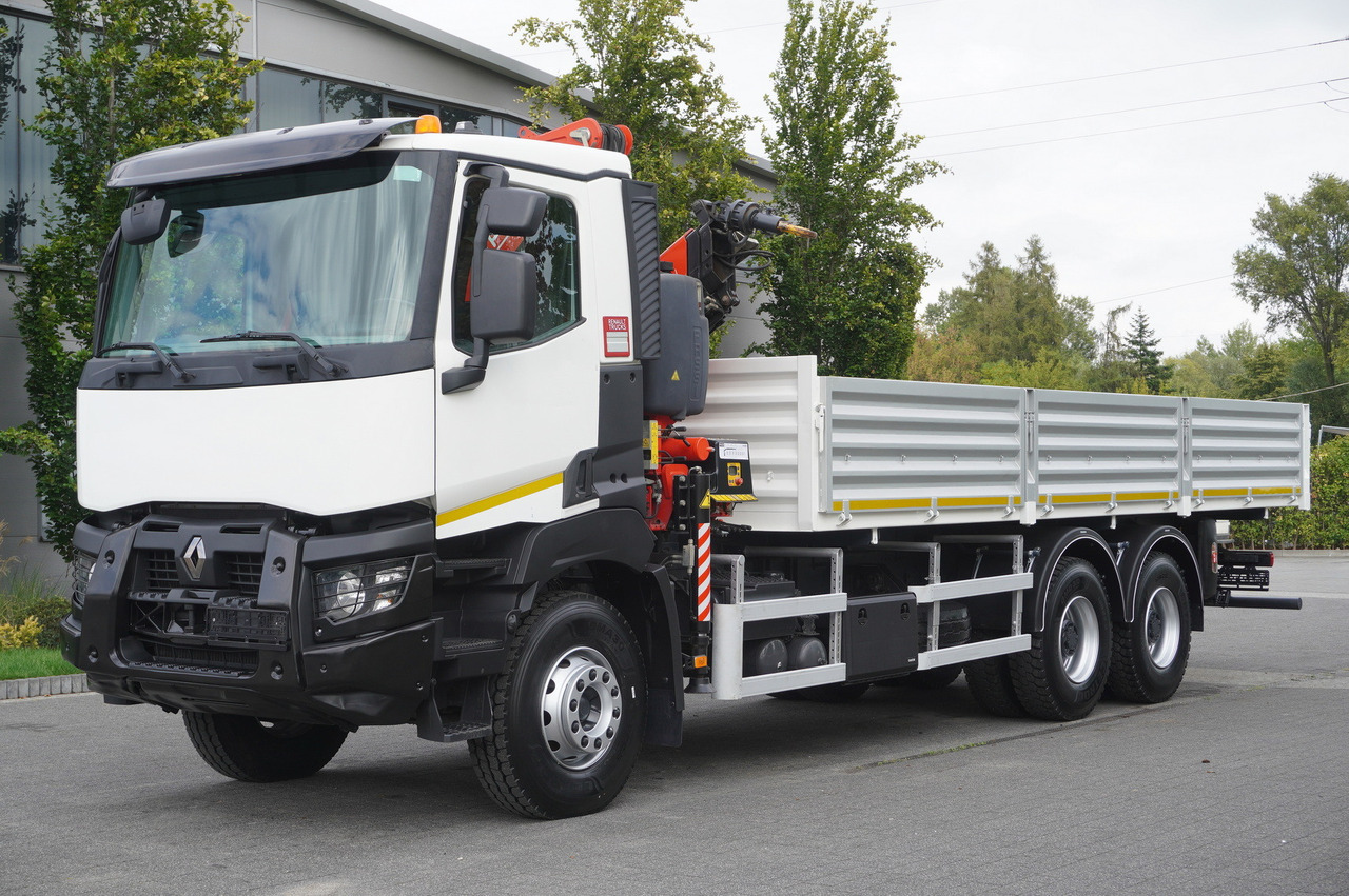 RENAULT K380 6×4 / FASSI F175 crane 7.85 t / 120 thousand km! / 2-sided tipper - Istovarivač, Kamion sa dizalicom: slika 3 RENAULT K380 6×4 / FASSI F175 crane 7.85 t / 120 thousand km! / 2-sided tipper - Istovarivač, Kamion sa dizalicom: slika 3