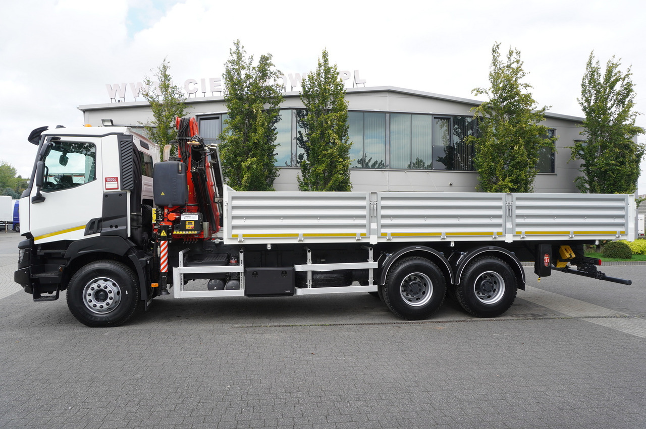 RENAULT K380 6×4 / FASSI F175 crane 7.85 t / 120 thousand km! / 2-sided tipper - Istovarivač, Kamion sa dizalicom: slika 5 RENAULT K380 6×4 / FASSI F175 crane 7.85 t / 120 thousand km! / 2-sided tipper - Istovarivač, Kamion sa dizalicom: slika 5
