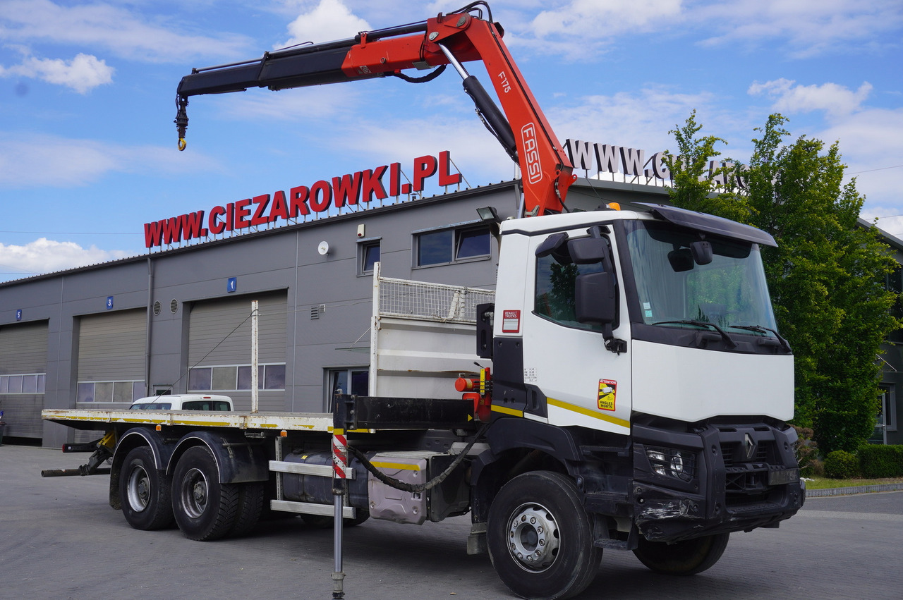 RENAULT K380 6x4 / FASSI F175 crane 7.85 t / 120 thousand km - Kamion sa tovarnim sandukom, Kamion sa dizalicom: slika 1 RENAULT K380 6x4 / FASSI F175 crane 7.85 t / 120 thousand km - Kamion sa tovarnim sandukom, Kamion sa dizalicom: slika 1