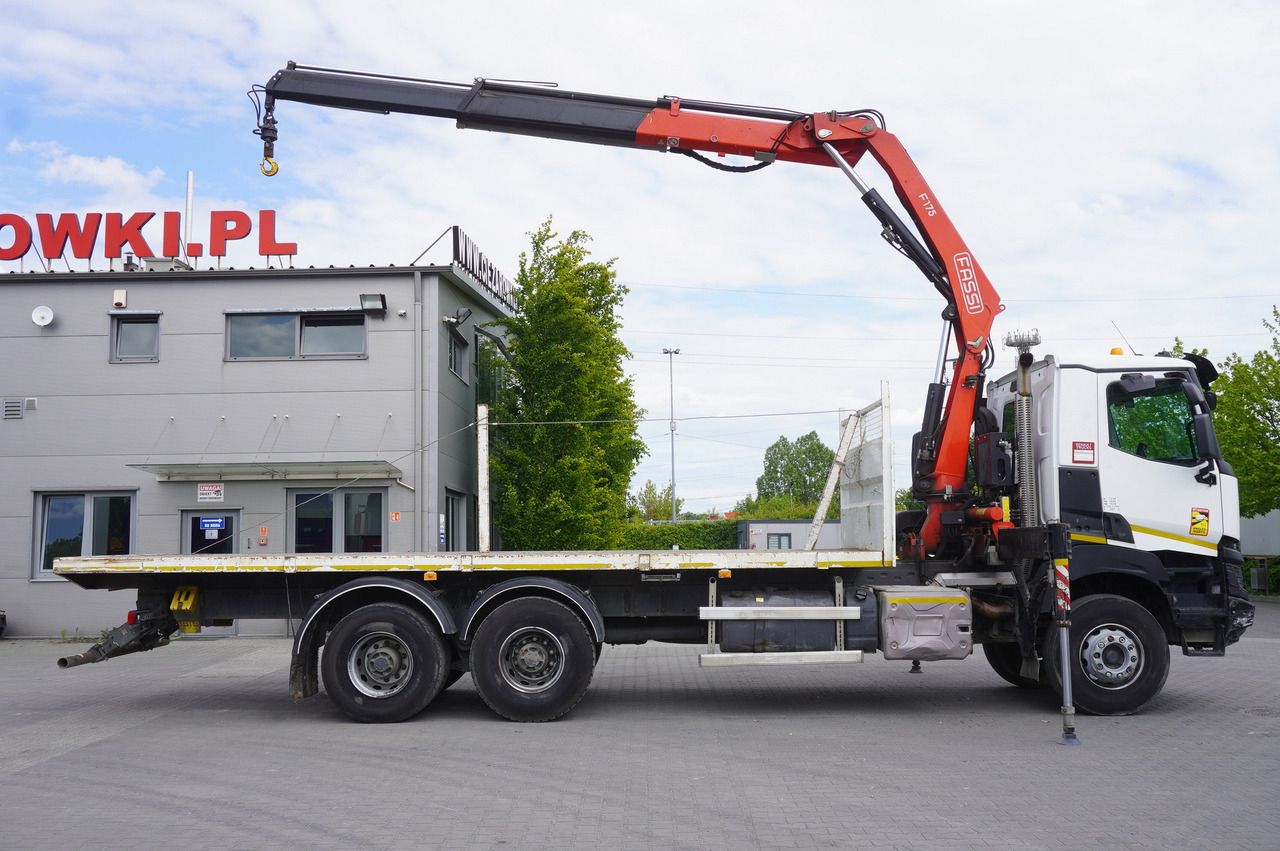RENAULT K380 6x4 / FASSI F175 crane 7.85 t / 120 thousand km! - Kamion sa tovarnim sandukom, Kamion sa dizalicom: slika 5 RENAULT K380 6x4 / FASSI F175 crane 7.85 t / 120 thousand km! - Kamion sa tovarnim sandukom, Kamion sa dizalicom: slika 5
