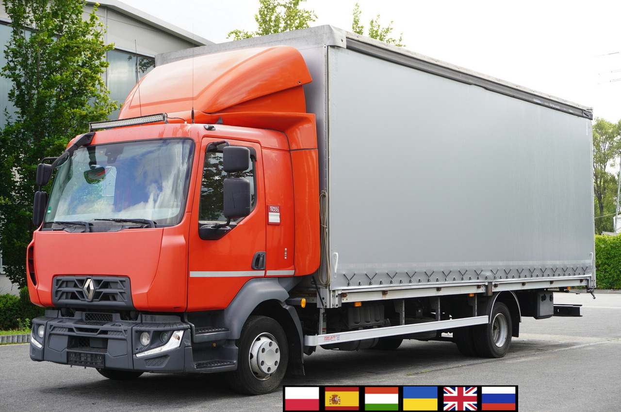 RENAULT Midlum 12.245 / dropside / sleeper / 18 pallets - Kamion sa ceradom: slika 1 RENAULT Midlum 12.245 / dropside / sleeper / 18 pallets - Kamion sa ceradom: slika 1