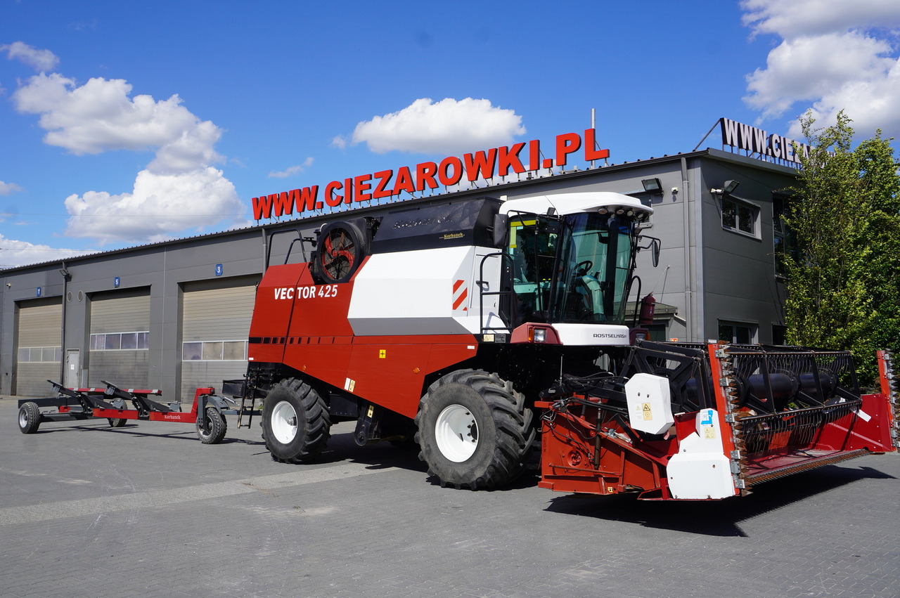 ROSTSELMASH VECTOR 425 RSM-101 grain harvester + Header 5 m + rapeseed harvesting extension / 2300 MTH - Kombinovani kombajn: slika 2 ROSTSELMASH VECTOR 425 RSM-101 grain harvester + Header 5 m + rapeseed harvesting extension / 2300 MTH - Kombinovani kombajn: slika 2