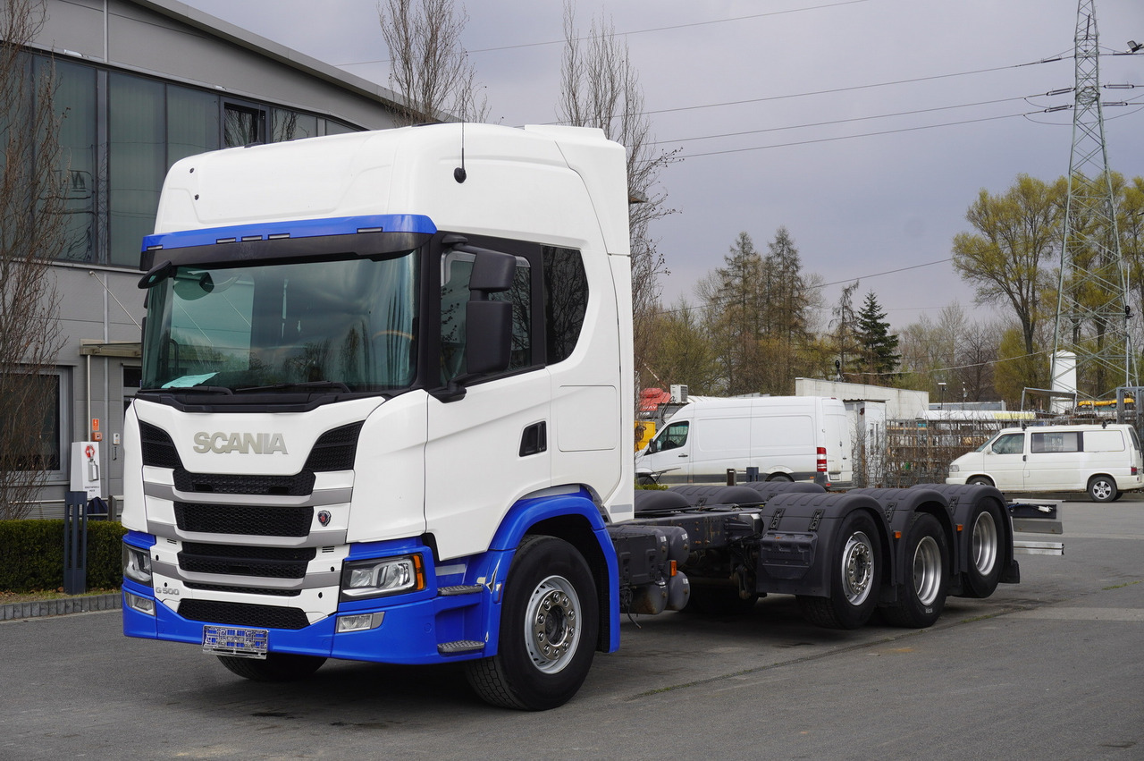 SCANIA G500 8x2 / 2nd axis steered / Chassis 8.35 m / 2021 - Kamion sa dizalicom: slika 1 SCANIA G500 8x2 / 2nd axis steered / Chassis 8.35 m / 2021 - Kamion sa dizalicom: slika 1