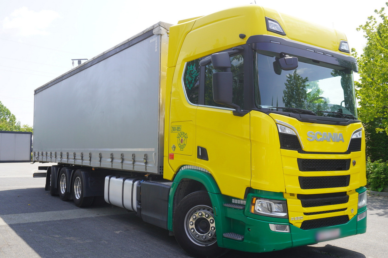 Kamion sa ceradom SCANIA R650 V8 8x4 /4 / 2020 / Curtainsider 23 EPAL: slika 7