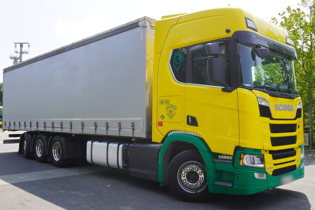Kamion sa ceradom SCANIA R650 V8 8x4 /4 / 2020 / Curtainsider 23 EPAL: slika 6