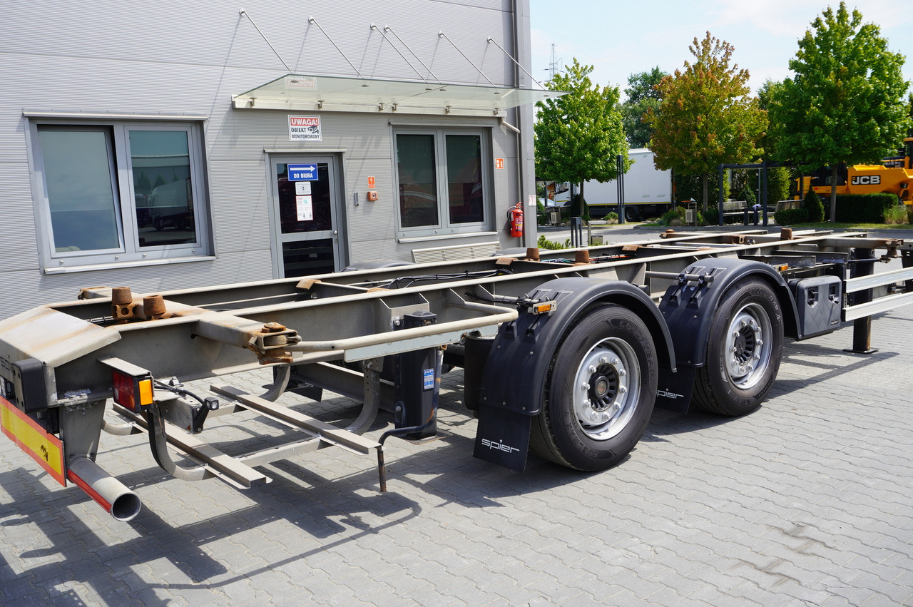 SPIER Trailer ZWL 290 BDF / 18 t - Prikolica sa golom šasijom: slika 1 SPIER Trailer ZWL 290 BDF / 18 t - Prikolica sa golom šasijom: slika 1
