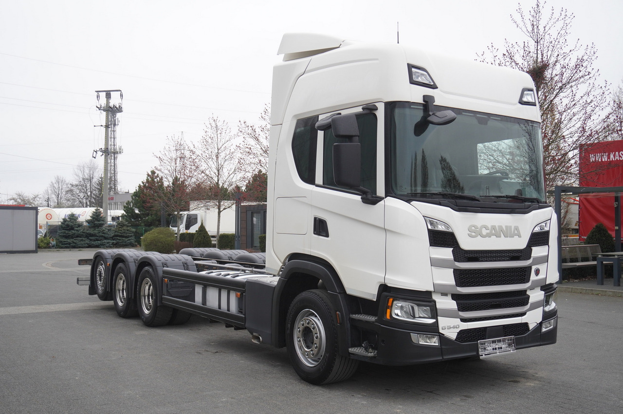 Scania G540 8x4 / Chassis 8.7 m / Steered axle / 2021 - Kamion sa dizalicom: slika 1 Scania G540 8x4 / Chassis 8.7 m / Steered axle / 2021 - Kamion sa dizalicom: slika 1
