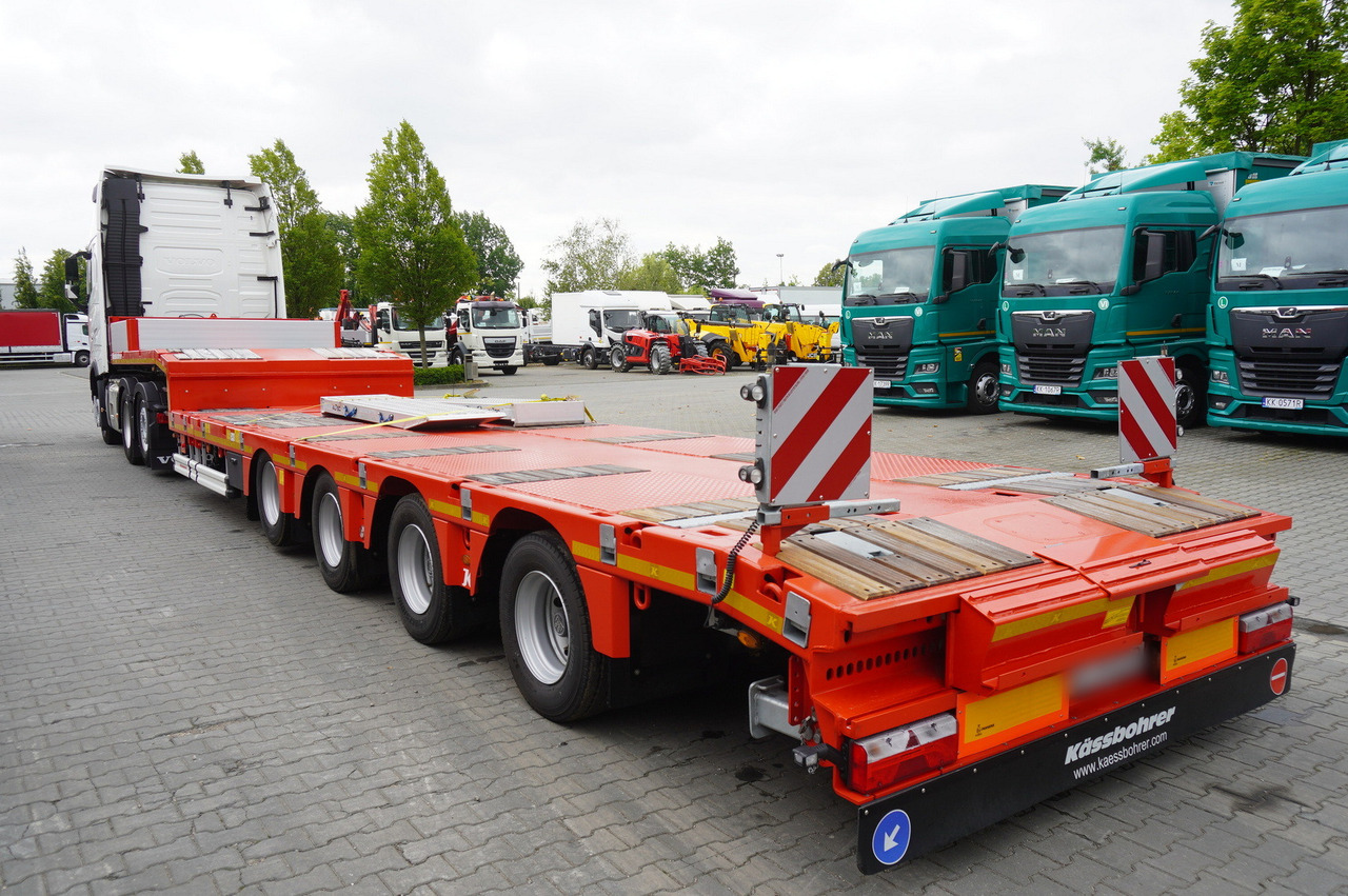 VOLVO FH 500 6 × 2 Globetrotter XL / 2023 / 114 thousand km / Brand-new low-loader Kässbohrer LB3E semi-trailer - Kamion za prevoz automobila: slika 4 VOLVO FH 500 6 × 2 Globetrotter XL / 2023 / 114 thousand km / Brand-new low-loader Kässbohrer LB3E semi-trailer - Kamion za prevoz automobila: slika 4