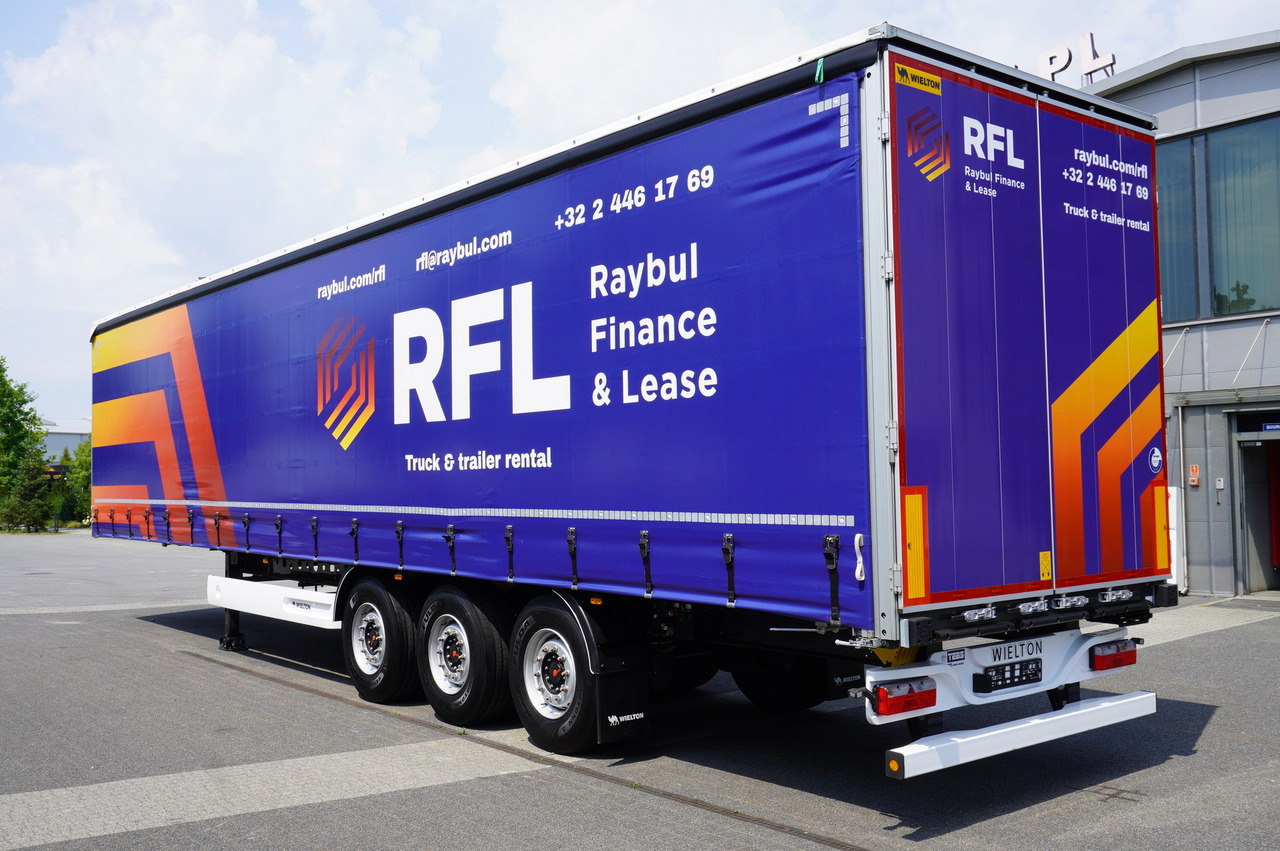 WIELTON Curtainsider Standard semi-trailer / SAF / year 2022 - Poluprikolica sa ceradom: slika 1 WIELTON Curtainsider Standard semi-trailer / SAF / year 2022 - Poluprikolica sa ceradom: slika 1