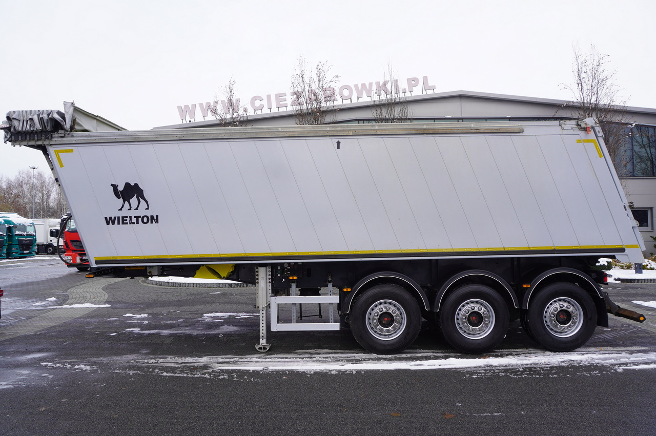 WIELTON NW-3 / weight 6.2 t / capacity 38m3 / Electrically folded roof / Teflon / 20 units, 2022 - Poluprikolica istovarivača: slika 2 WIELTON NW-3 / weight 6.2 t / capacity 38m3 / Electrically folded roof / Teflon / 20 units, 2022 - Poluprikolica istovarivača: slika 2