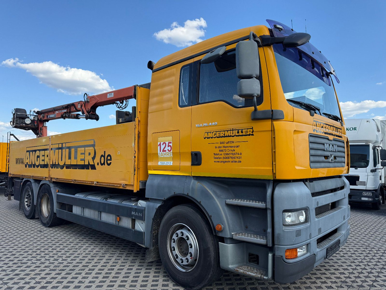 MAN TGA 26,440 TEREX TLC 165,2-A19 ACM SYSTEM - Kamion sa dizalicom: slika 4 MAN TGA 26,440 TEREX TLC 165,2-A19 ACM SYSTEM - Kamion sa dizalicom: slika 4