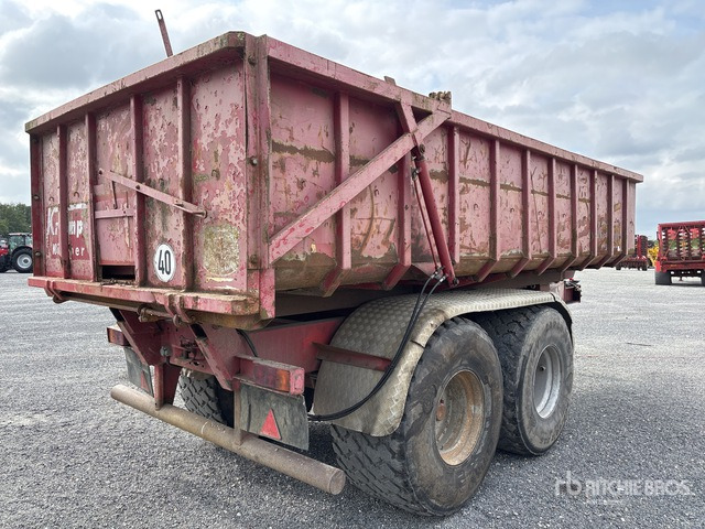 1996 Krampe TWK 18 Goliath End Dump Trailer - Tarup/ Mulčer: slika 4 1996 Krampe TWK 18 Goliath End Dump Trailer - Tarup/ Mulčer: slika 4