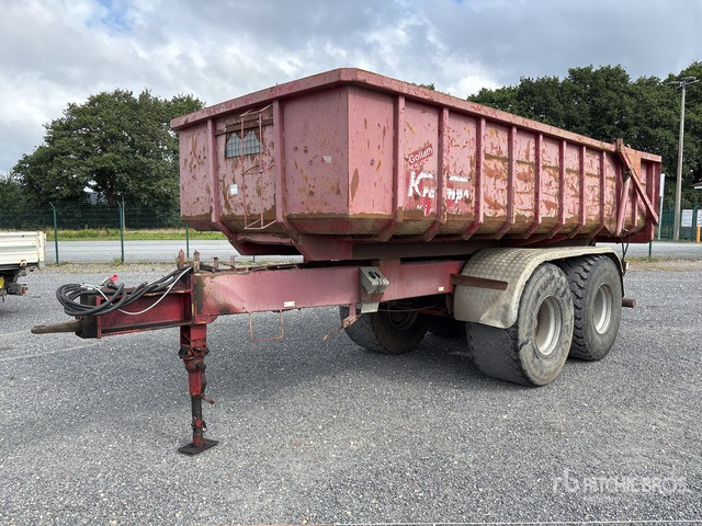 1996 Krampe TWK 18 Goliath End Dump Trailer - Tarup/ Mulčer: slika 2 1996 Krampe TWK 18 Goliath End Dump Trailer - Tarup/ Mulčer: slika 2