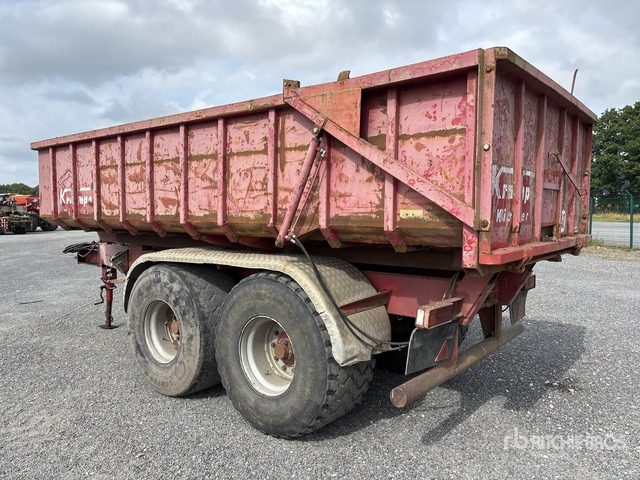 1996 Krampe TWK 18 Goliath End Dump Trailer - Tarup/ Mulčer: slika 3 1996 Krampe TWK 18 Goliath End Dump Trailer - Tarup/ Mulčer: slika 3